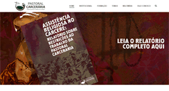 Desktop Screenshot of carceraria.org.br